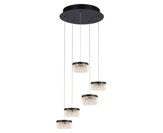 Подвесной светильник Delight Collection MD21020075 MD21020075-5A matt black, изображение 2