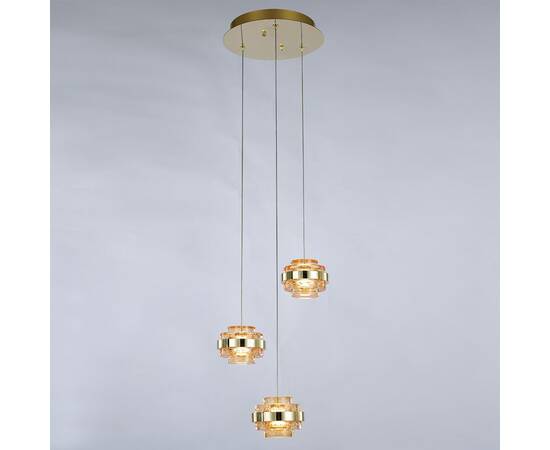 Подвесной светильник Delight Collection MD22030002 MD22030002-3A gold/champagne, изображение 2