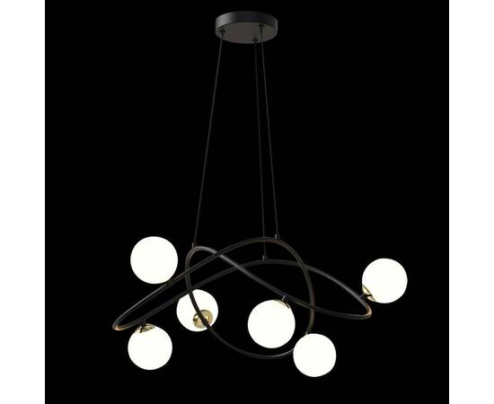 Подвесная люстра Delight Collection P0691-6A black, изображение 3