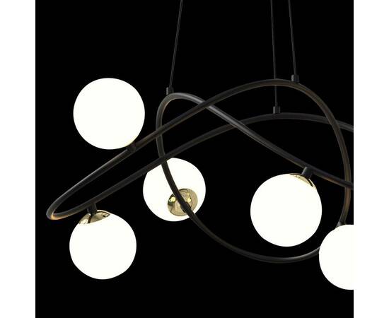 Подвесная люстра Delight Collection P0691-6A black, изображение 4