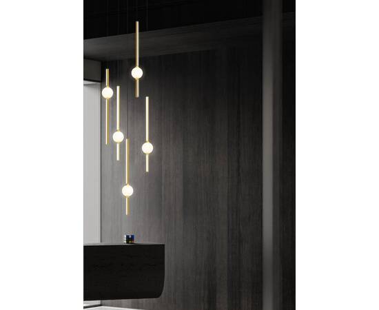 Подвесной светильник Delight Collection MD21001050 MD21001050-1A black/gold, изображение 3