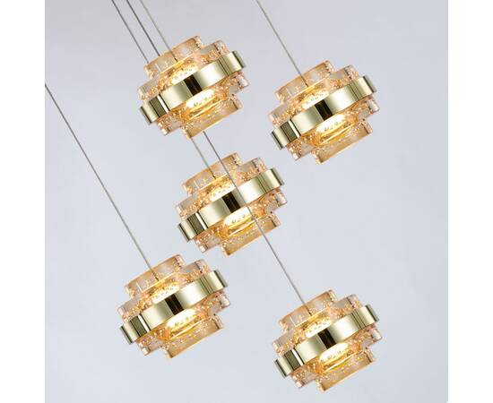 Подвесной светильник Delight Collection MD22030002 MD22030002-5A gold/champagne, изображение 3