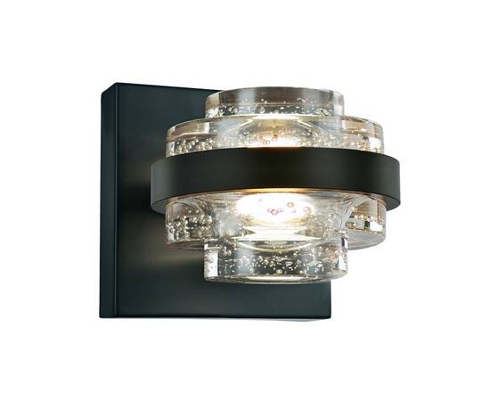 Бра Delight Collection MD22030002 MB22030002-1A black/clear