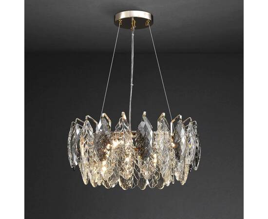 Подвесная люстра Delight Collection D8011P/R-600 gold/smoky, изображение 3