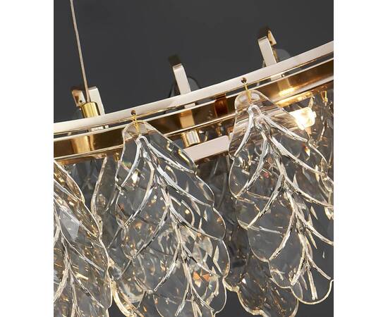 Подвесная люстра Delight Collection D8011P/R-600 gold/smoky, изображение 7