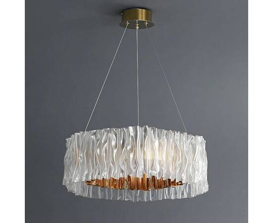Подвесная люстра Delight Collection Accordeon 10310P-580 white/gold, изображение 2