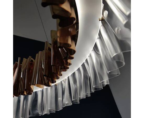 Подвесная люстра Delight Collection Accordeon 10310P-580 white/gold, изображение 7