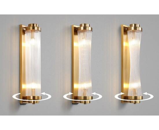 Настенный светильник Delight Collection Wall lamp 88008W/L brass, изображение 3