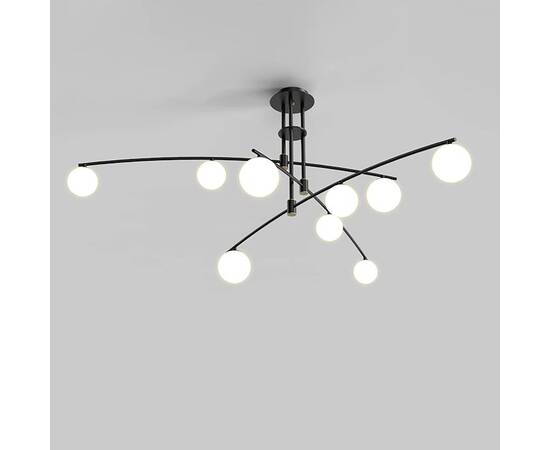 Люстра на штанге Delight Collection 8119P/9 black, изображение 2