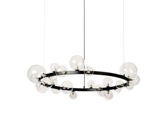 Подвесной светильник Delight Collection Art Deco Bubble 8828P/L black/clear