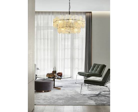 Подвесная люстра Delight Collection BRCH9161WG nickel, изображение 3