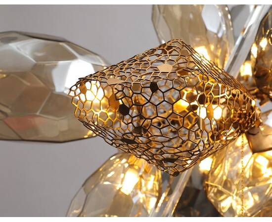 Подвесная люстра Delight Collection Britannica 8898P/BS gold/smoky, изображение 3