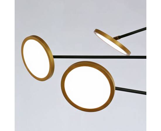 Подвесная люстра Delight Collection MD19001002-6A black/gold, изображение 2