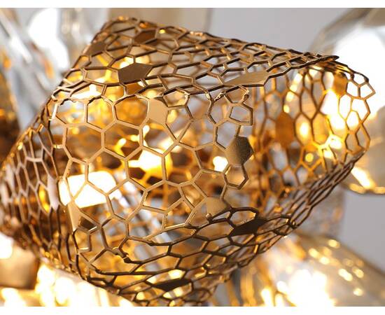 Подвесная люстра Delight Collection Britannica 8898P/BL gold/smoky, изображение 5