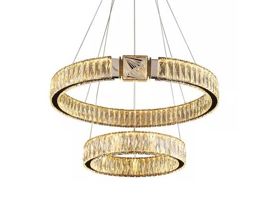 Подвесная люстра Delight Collection D8010P/2R/D600+400 gold, изображение 2