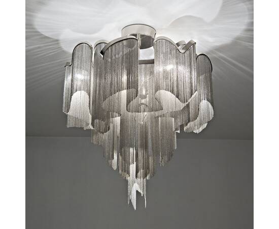 Люстра на штанге Delight Collection Stream 771189 (KM011C-8+1), изображение 2