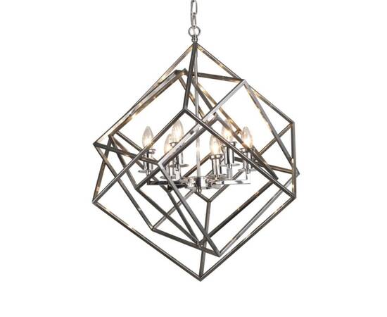Подвесная люстра Delight Collection Matrix KM0282P-6 nickel