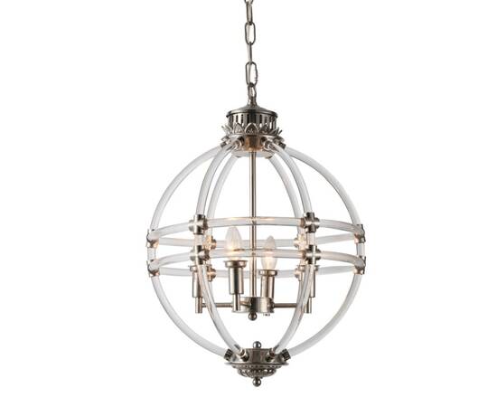 Подвесная люстра Delight Collection Impero KM0766P-4 nickel