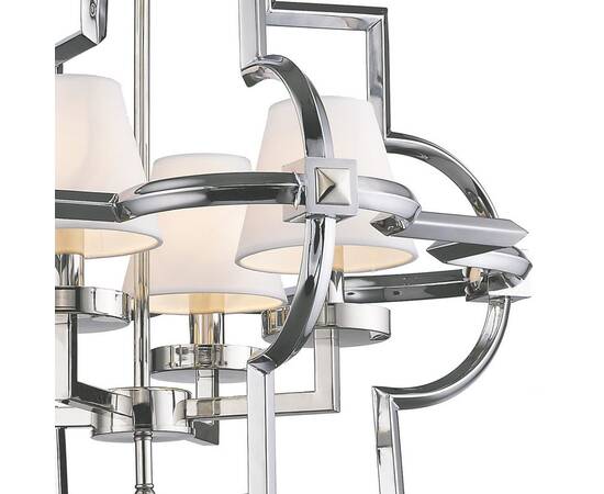 Подвесная люстра Delight Collection Mandeville KM0728P-4M nickel, изображение 3