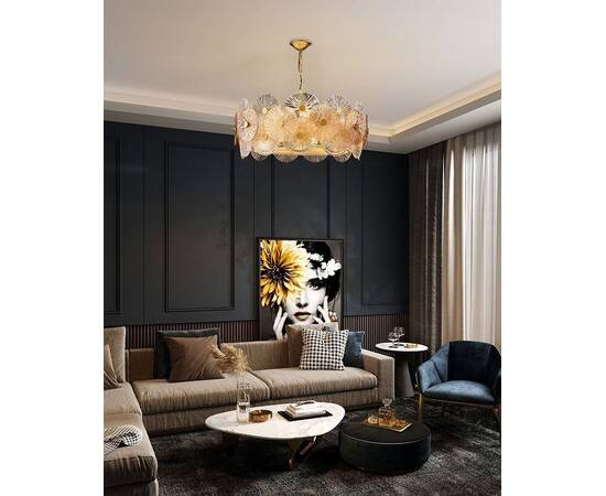 Подвесная люстра Delight Collection 8848-80 gold, изображение 4