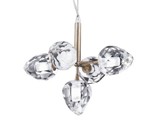 Подвесная люстра Delight Collection On the Rocks P68038M-5 gold