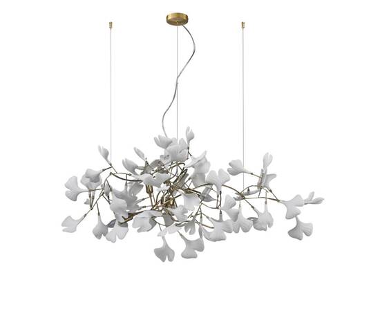 Подвесная люстра Delight Collection 10881P/L800 gold/white