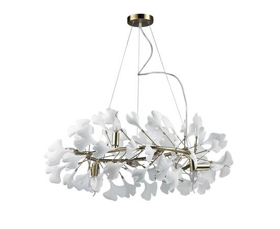 Подвесная люстра Delight Collection 10881P/R800 gold/white