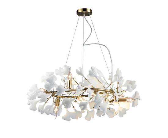 Подвесная люстра Delight Collection 10881P/R800 gold/white, изображение 2