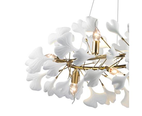 Подвесная люстра Delight Collection 10881P/R800 gold/white, изображение 3