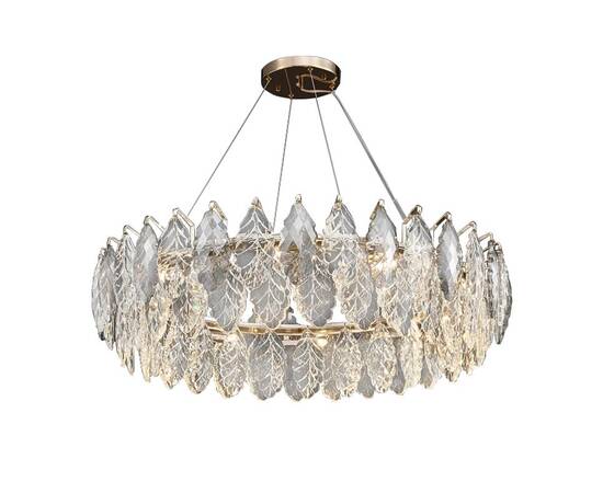 Подвесная люстра Delight Collection D8011P/R-1000 gold/smoky