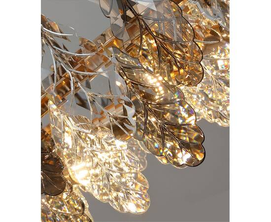 Подвесная люстра Delight Collection D8011P/R-1000 gold/smoky, изображение 7