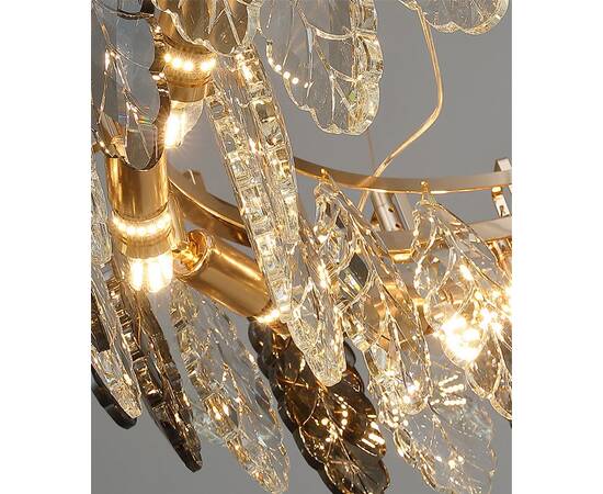 Подвесная люстра Delight Collection D8011P/R-1000 gold/smoky, изображение 8