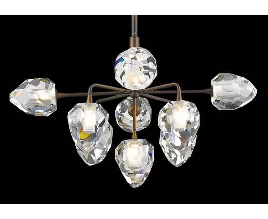 Подвесная люстра Delight Collection On the Rocks P68038L-9 gold, изображение 2