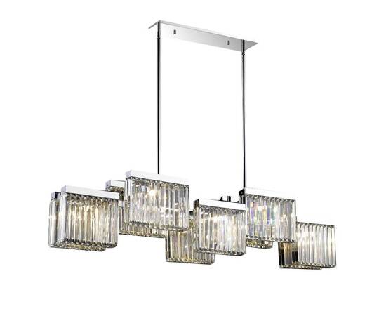 Люстра на штанге Delight Collection Broadway EP68031L-10 chrome