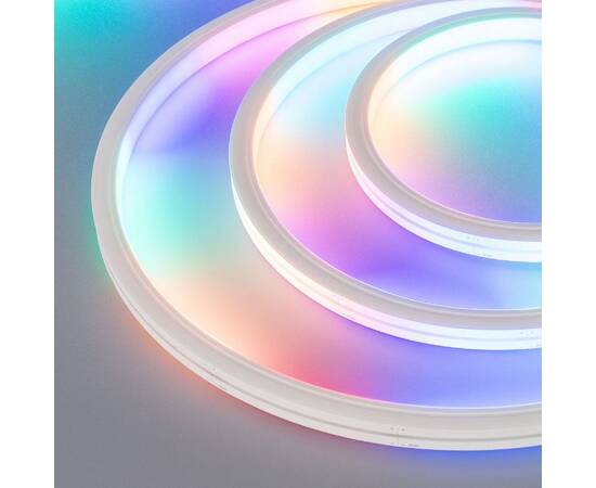 Лента герметичная Arlight DMX MOONLIGHT-TOP-B84-13x12mm 24V RGB-PX7 (18 W/m, IP67, 5m, wire x2) 0410