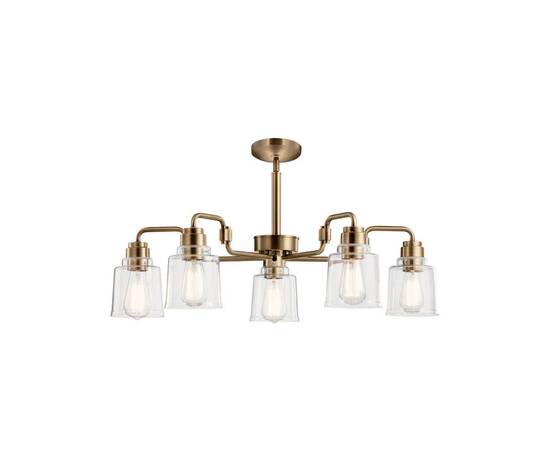 Люстра на штанге Kichler Aivian KL-AIVIAN5-WBR, изображение 2