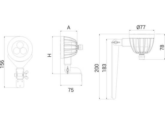 Ландшафтный светильник Fiberli CG103 11290101, изображение 7