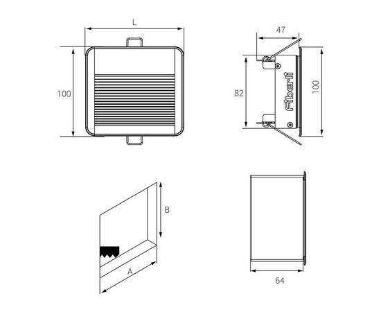 Подсветка для лестниц и ступеней Fiberli LLGEN105 11140301, изображение 4