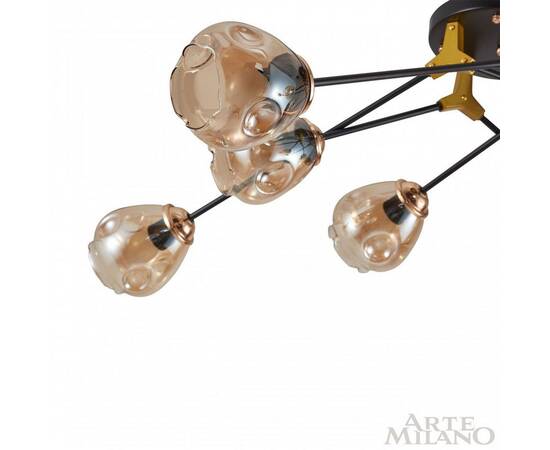 Потолочная люстра Arte Milano Amalfi 252588/8 Br, изображение 3