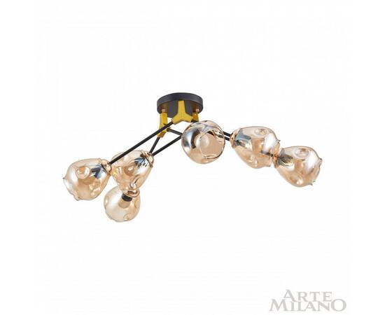 Потолочная люстра Arte Milano Amalfi 252588/6 Br, изображение 6