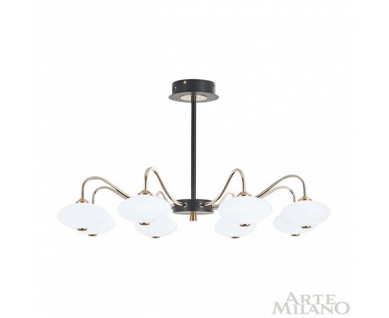 Люстра на штанге Arte Milano 273908/8 BK/GD, изображение 6