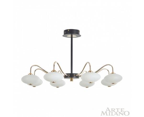 Люстра на штанге Arte Milano 273908/8 BK/GD, изображение 7