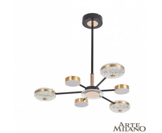 Люстра на штанге Arte Milano 272069/6 BK/GD