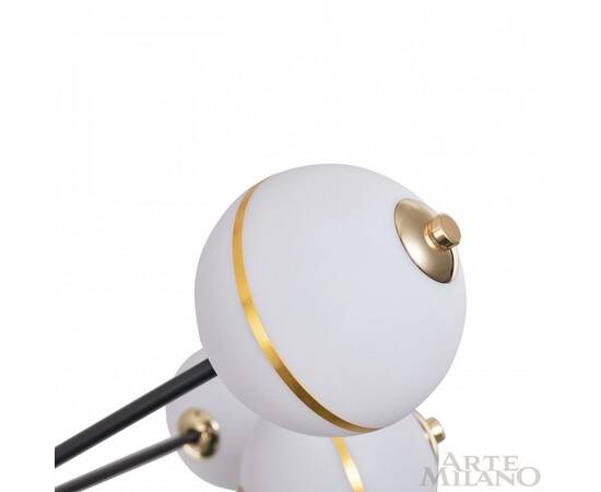 Люстра на штанге Arte Milano 272069/8 BK, изображение 5