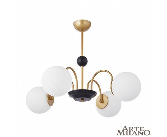 Люстра на штанге Arte Milano Napoli 312066/D700/4 BS/BK