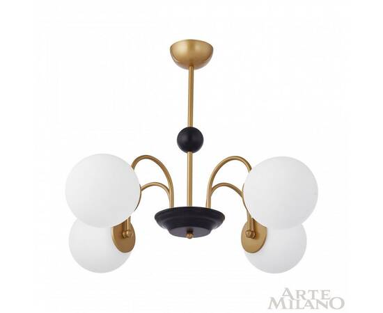 Люстра на штанге Arte Milano Napoli 312066/D700/4 BS/BK, изображение 3