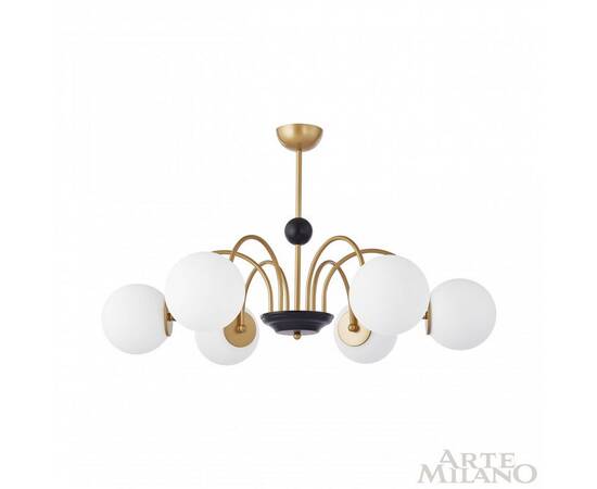 Люстра на штанге Arte Milano Napoli 312066/D850/6 BS/BK, изображение 6