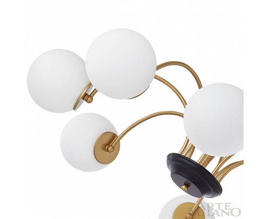 Люстра на штанге Arte Milano Napoli 312066/D940/8 BS/BK, изображение 6