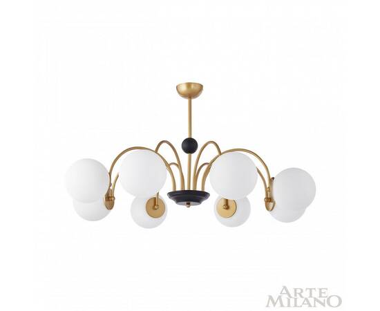 Люстра на штанге Arte Milano Napoli 312066/D940/8 BS/BK, изображение 7