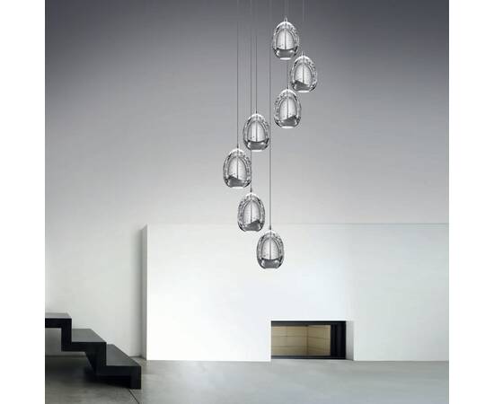 Подвесная люстра DeLight Collection Terrene MD13003023-7A chrome, изображение 4